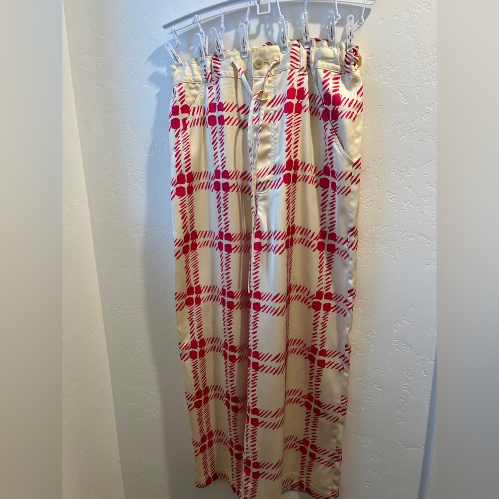 Marni x UNIQLO Plaid Flowy Trouser